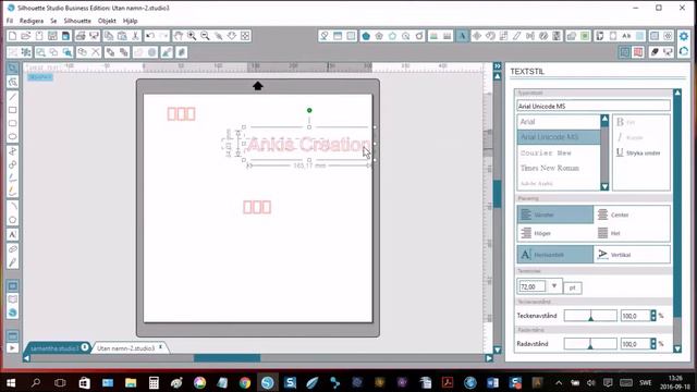 Hur använder man Samantha Upright Glyfer - Snirklar på Svenska смотреть онлайн
