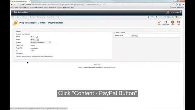 How to turn off the sandbox mode (PayPal Button for Joomla!) смотреть онлайн