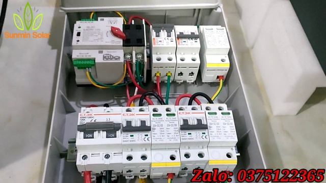 Hybrid Luxpower SNA 5kw Và Tủ điện Về Khánh Hòa