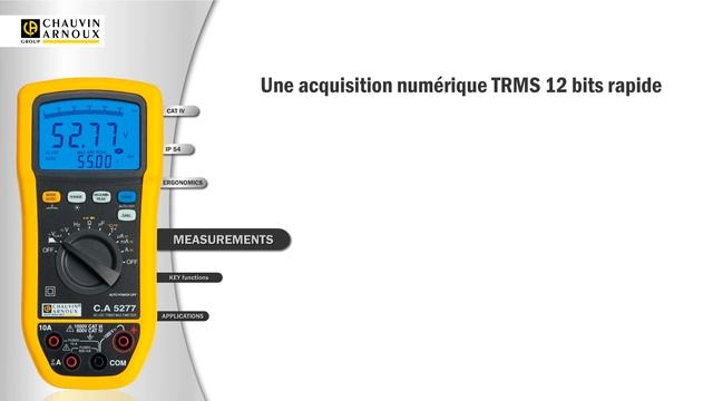 CA527x - Digitální multimetry смотреть онлайн