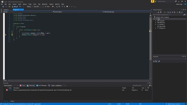 Learn C# In 5 Minutes | Lists смотреть онлайн