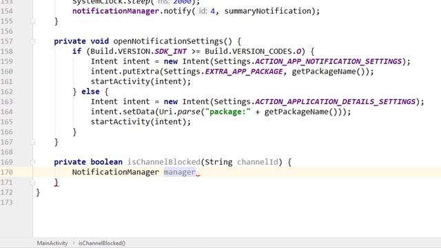 Notifications Tutorial Part 9 - NOTIFICATION CHANNEL SETTINGS - Android Studio Tutorial смотреть онлайн