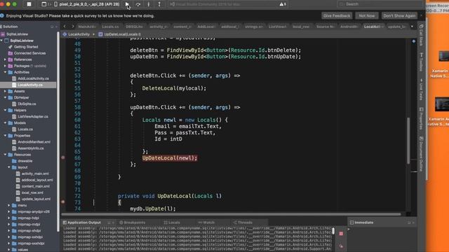 Xamarin Android Native SQLITE Final смотреть онлайн