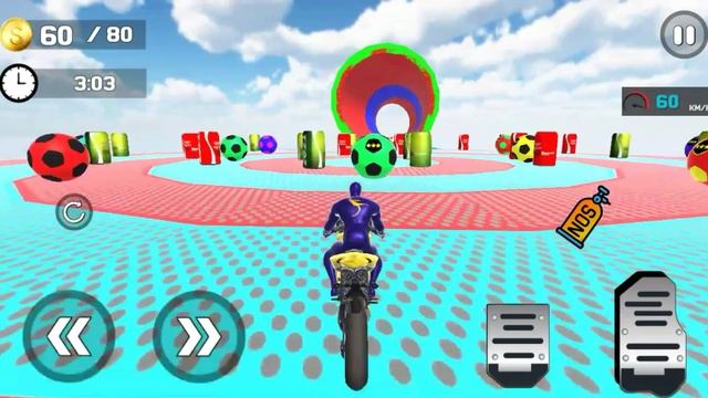 Superhero Tricky Bike Stunt GT Racing 2021 ?️?♀️ || KK Driving Games смотреть онлайн