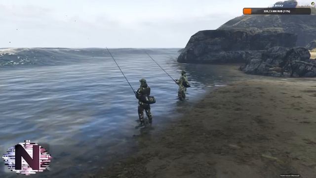 GTA 5 Online NoName RP ? FiveM ? Все на рыбалку в штате Los Santos смотреть онлайн