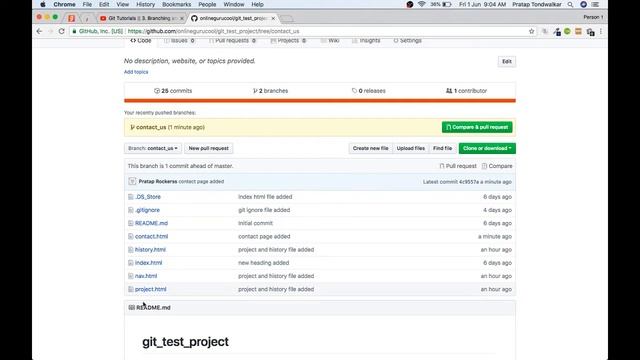 Git Tutorial in hindi #5 Branches | Learn best version control system Git смотреть онлайн