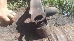 Выпресовка сайлентблоков из рычагов задней подвески FORD FOCUS 2