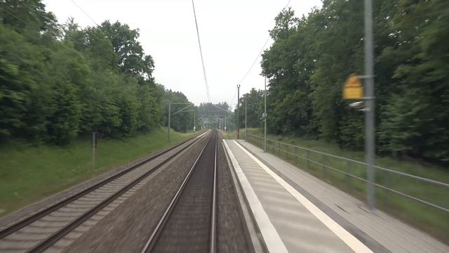 【4K】 Führerstandsmitfahrt Cab Ride Ingolstadt Hbf  Nach München Milbertshofen über Petershausen