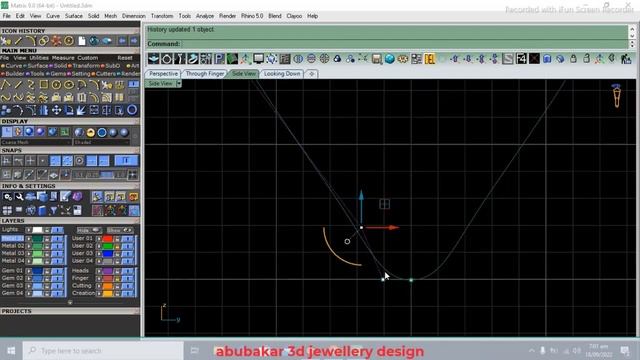 matrix 9 ring tutorial | jewelry CAD Ring Design Tutorial | 3d Modeling with Rhino 3d | gold ring смотреть онлайн