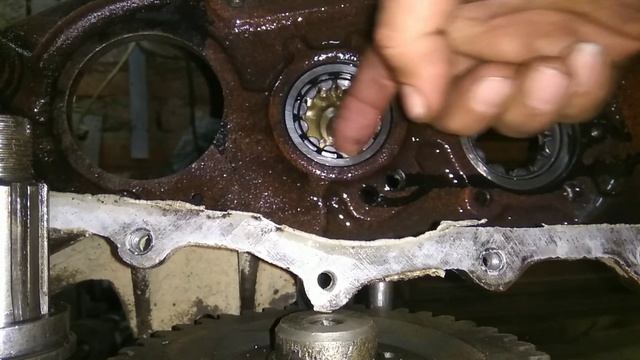 разборка дефектовка косозубой раздатки УАЗ, с последующей установкой понижайки 2, 8. смотреть онлайн