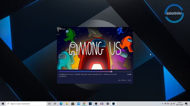 COMMENT INSTALLER AMONG US SUR PC SANS BLUESTACKS - TUTO смотреть онлайн