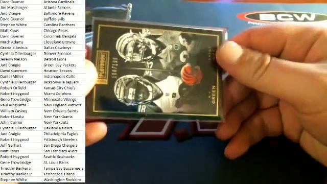 2015 Panini Playbook Football 3 Box Pick Your Team #6 смотреть онлайн