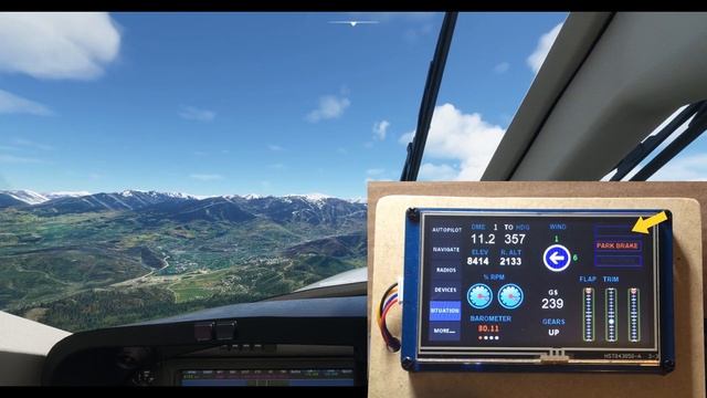 Touchscreen Mini-Panel for FS2020 смотреть онлайн
