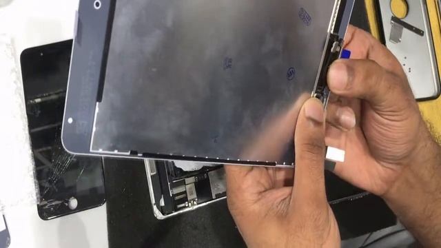 ipad mini 4 display changing, (combo lcd) смотреть онлайн