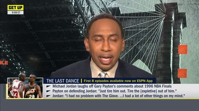Stephen A. & Jalen Rose react to Michael Jordan laughing off Gary Payton's comments | Get Up смотреть онлайн