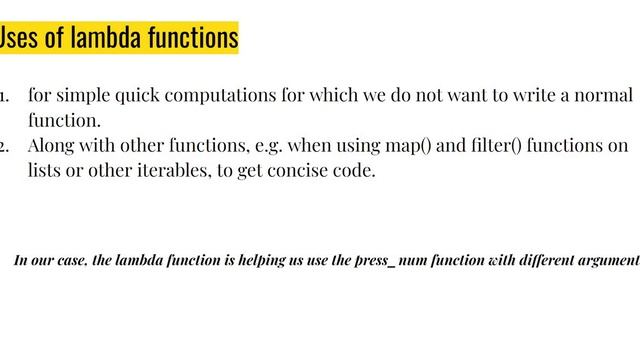 A brief introduction to lambda functions in Python смотреть онлайн
