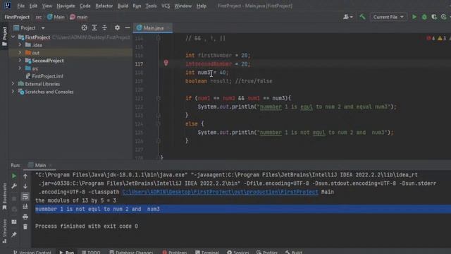 Lesson 17. Java Operators:- Logical Operators in java and what is logical operators смотреть онлайн
