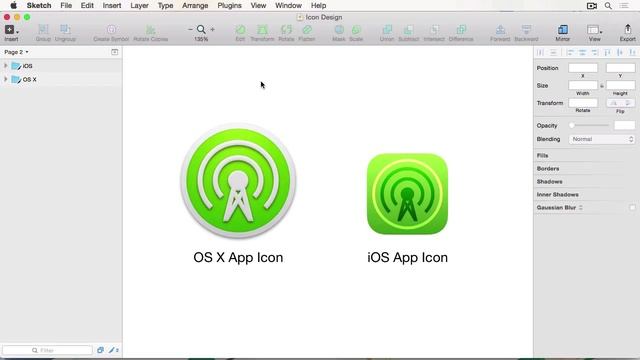 Icon Design in Sketch: Introduction смотреть онлайн