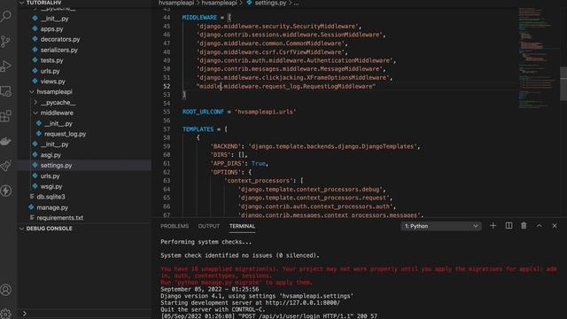 Cara Mudah Membuat Middleware Logging File Django Framework смотреть онлайн