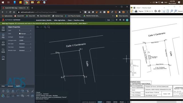 v13 AutoCAD Web Taller Gratuito - Practica 4 смотреть онлайн