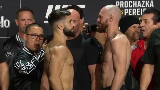 ? UFC 295 — Финальные битвы взглядов