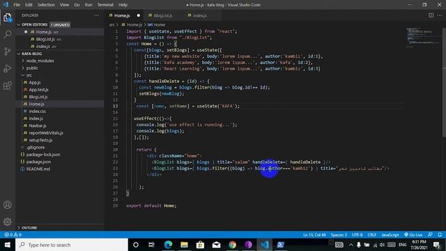 آموزش کامل ری اکت قسمت پانزدهم - React- useEffect Hook (dependencies) смотреть онлайн