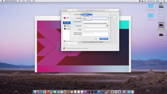 How to create or add new user account on your MAC || Admin Vs Standard Account [Hindi] смотреть онлайн
