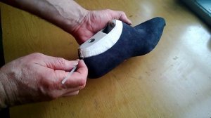 Пошив  обуви, модель "Оксфорды", примерочный макет.Обувь ручной работы.