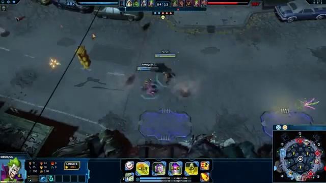 Infinite crisis! Обзор и гайд с чемпионом Joker! infinitecrisis ru смотреть онлайн