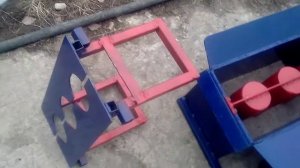 Самодельный станок для изготовления блоков.