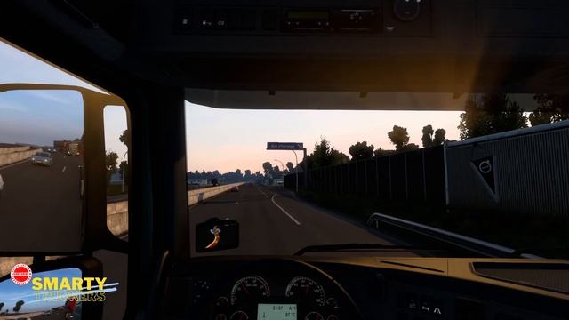 POV Barley (16 t) from Mannheim (D) to B.Bystrica (SK) | Euro Truck Simulator 2 смотреть онлайн
