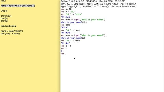 Learning Python 6: Input and Output смотреть онлайн