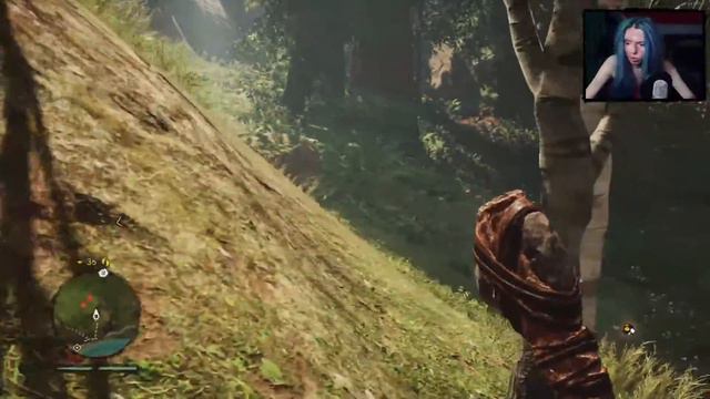 Девушка играет в Far Cry: Primal с вебкой (часть 1) смотреть онлайн