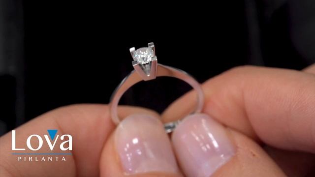 Lova Pırlanta - 0,30 Karat Pırlanta Tektaş Yüzük - 1050009 смотреть онлайн