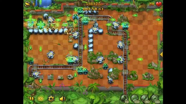Fieldrunners Mudslide Classic Hard victory with 20 lives смотреть онлайн
