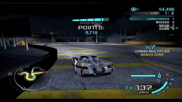 Carbon Drift Record 383,927 points смотреть онлайн