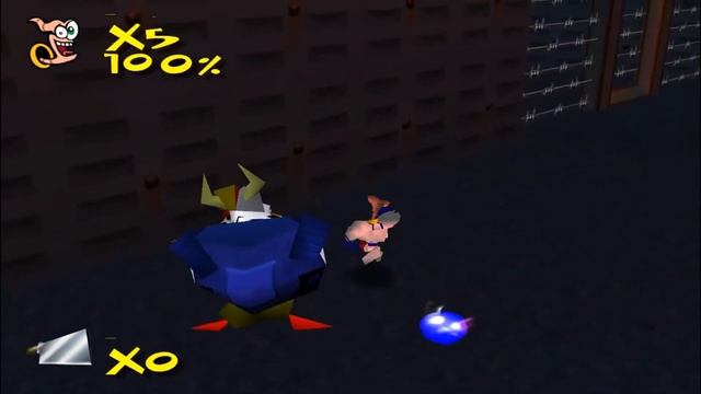 Earthworm Jim 3D Full Walkthrough Part 2 - Barn to be Wild смотреть онлайн