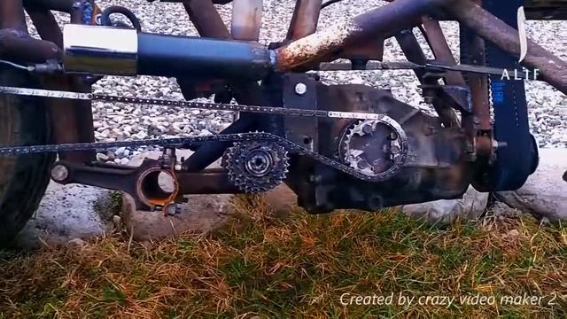 CUSTOM CHOPPER MOTORCYCLE "SHALT-1-LAM" смотреть онлайн