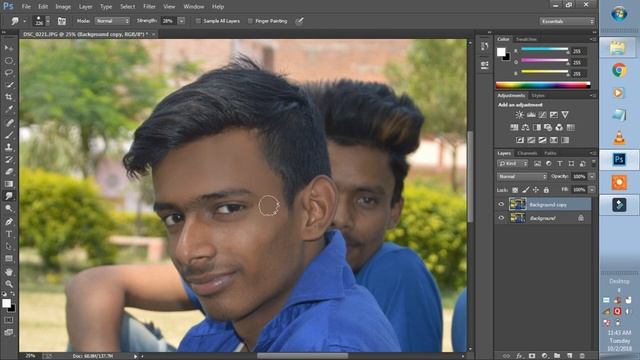 photoshop cc skin smooth brush смотреть онлайн