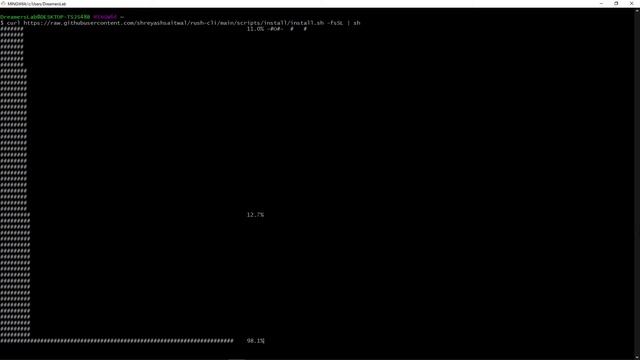 How to install RUSH CLI using Powershell, Git Bash | Shreyash Saitwal | Extension Development смотреть онлайн
