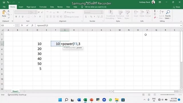 MS Excel : Count, Power, Concatenate, Now смотреть онлайн