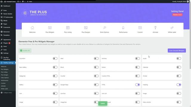 How to Disable Unused Elementor FREE & PRO Widgets in One Click | Remove unused CSS & JS смотреть онлайн