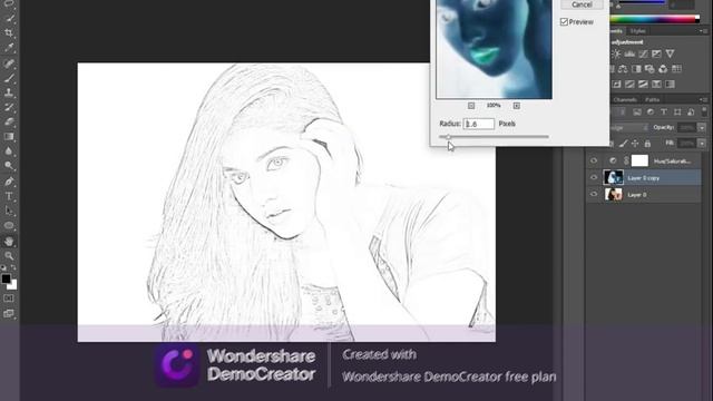 Image Sketch In Photoshop смотреть онлайн