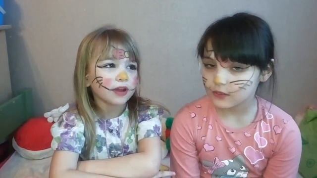 Tiger Face Painting. Мастер класс аквагрим " Хелоу Кити" смотреть онлайн
