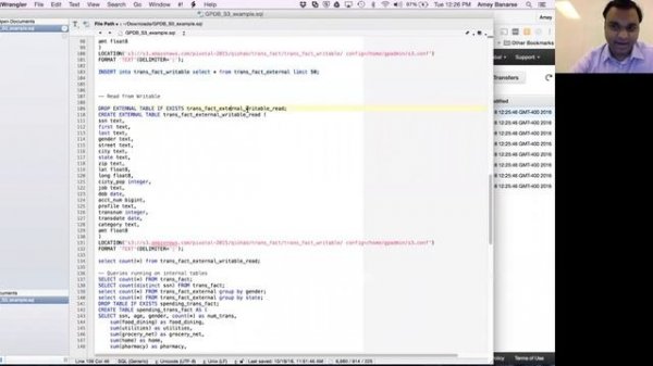 Greenplum external tables on AWS S3