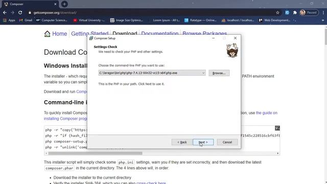 How to Download and Install Composer on Windows 10/8/7 | Laravel Crash Course 2021 | MA Learners смотреть онлайн