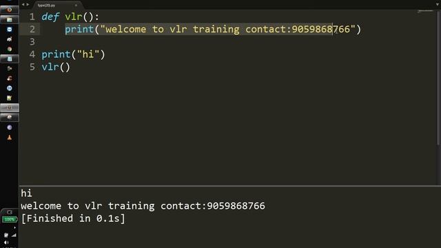 Writing user defined functions in Python Telugu | VLR Training Class - 23 смотреть онлайн