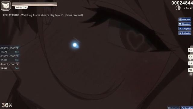Osu! JojoHF - phonk смотреть онлайн