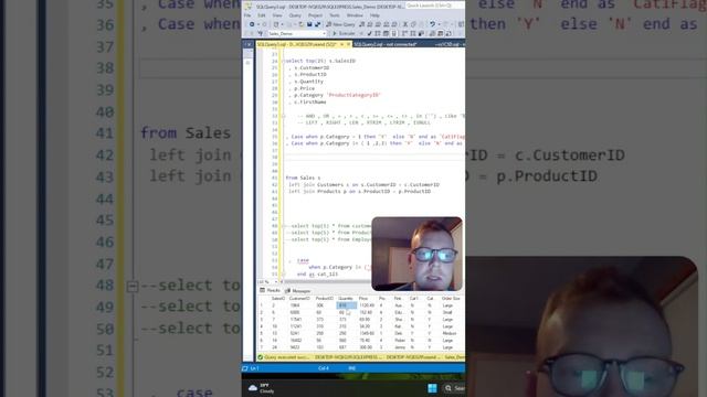 SQL Case Statement смотреть онлайн