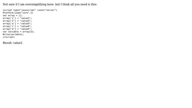 Salesforce: How can I get nth item from array in SSJS? (2 Solutions!!) смотреть онлайн
